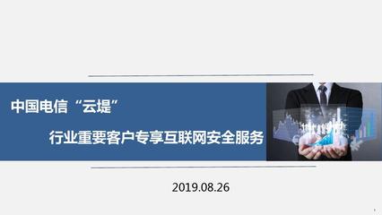 中国电信网络安全产品与服务简介(四大产品)44页PPT